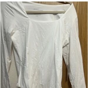 Everlane long sleeve bodysuit